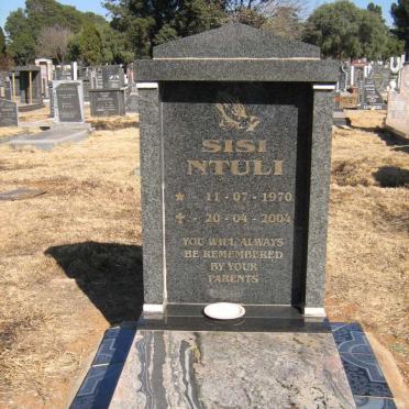 NTULI Sisi 1970-2004
