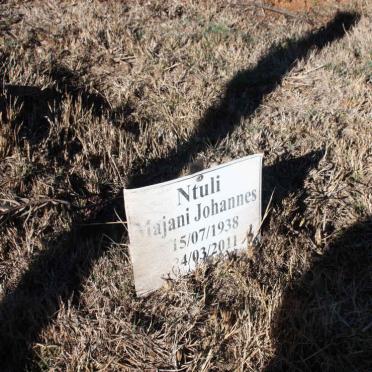 NTULI Majani Johannes 1938-2011