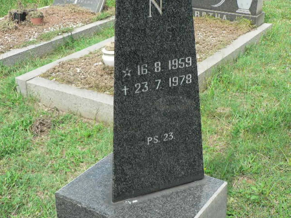 ODENDAAL Johan 1959-1978