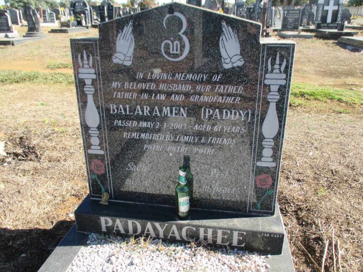 PADAYACHEE Balaramen -2003
