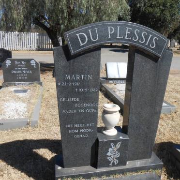 PLESSIS Martin, du 1917-1982