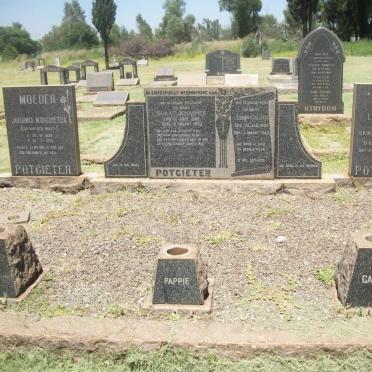 POTGIETER Lukas Johannes 1889-1952 &amp; Johanna Margaretha  VAN DER WALT 1899-1975