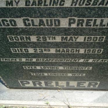 PRELLER Nico Claud 1908-1960