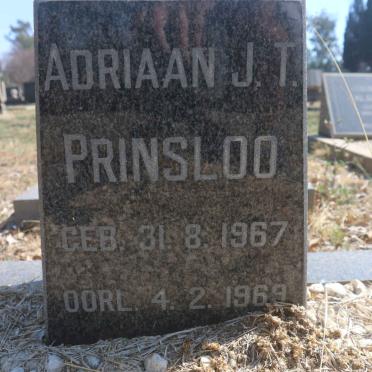 PRINSLOO Adriaan J.T. 1967-1969