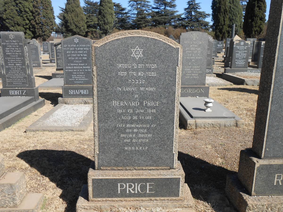 PRICE Bernard -1948