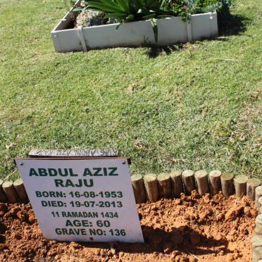 RAJU Abdul Aziz 1953-2013