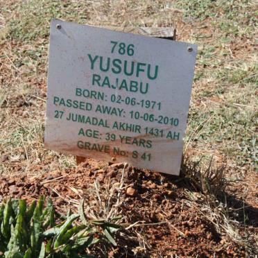 RAJABU Yusufu 1971-2010