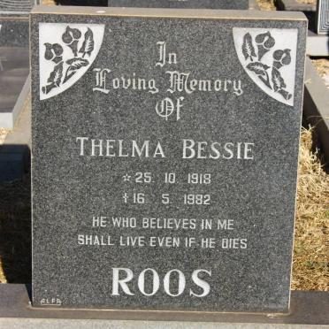 ROOS Thelma Bessie 1918-1982