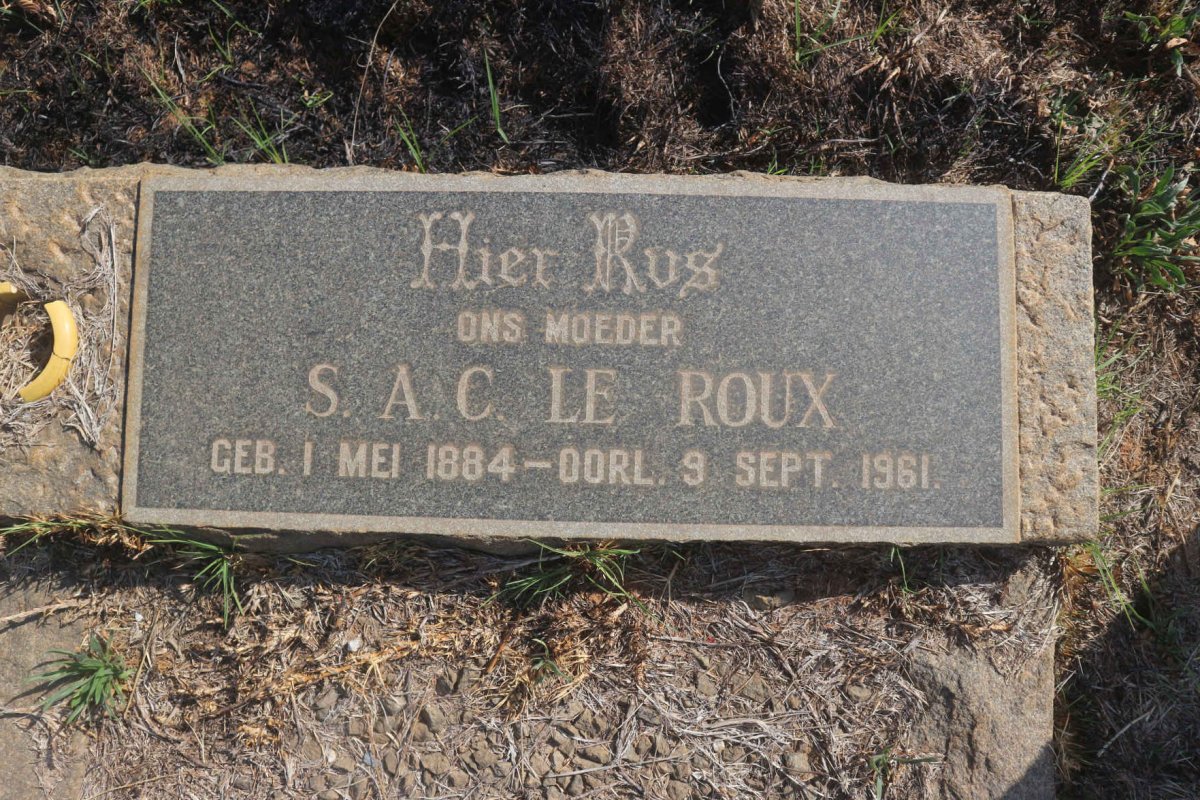ROUX S.A.C., le 1884-1961