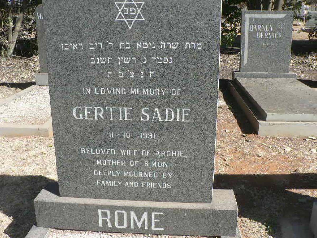 ROME Gertie Sadie -1991