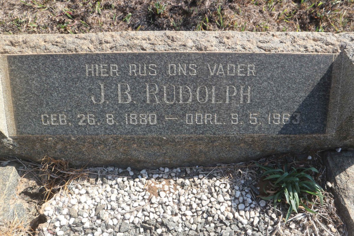 RUDOLPH J.B. 1880-1963