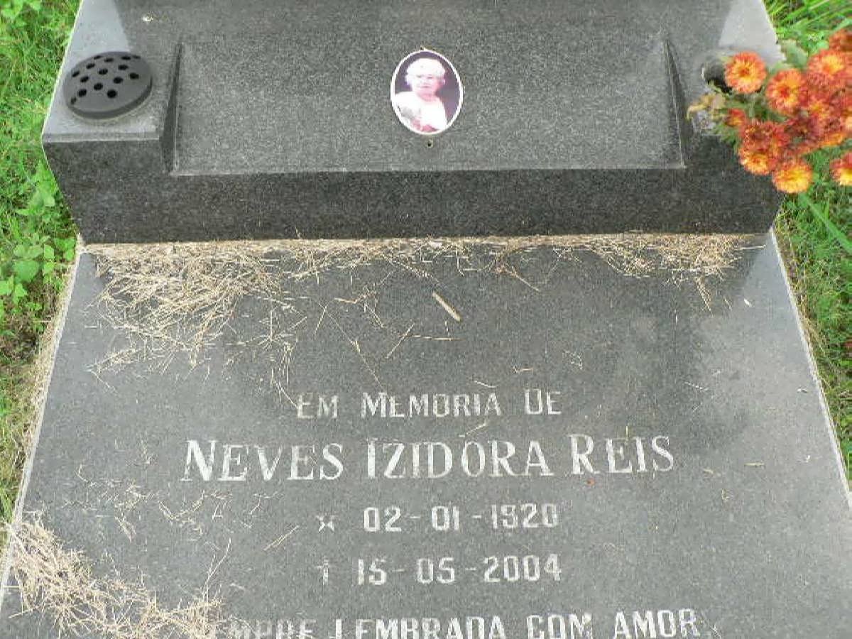 SANTOS Neves Izidora Reis, dos 1920-2004
