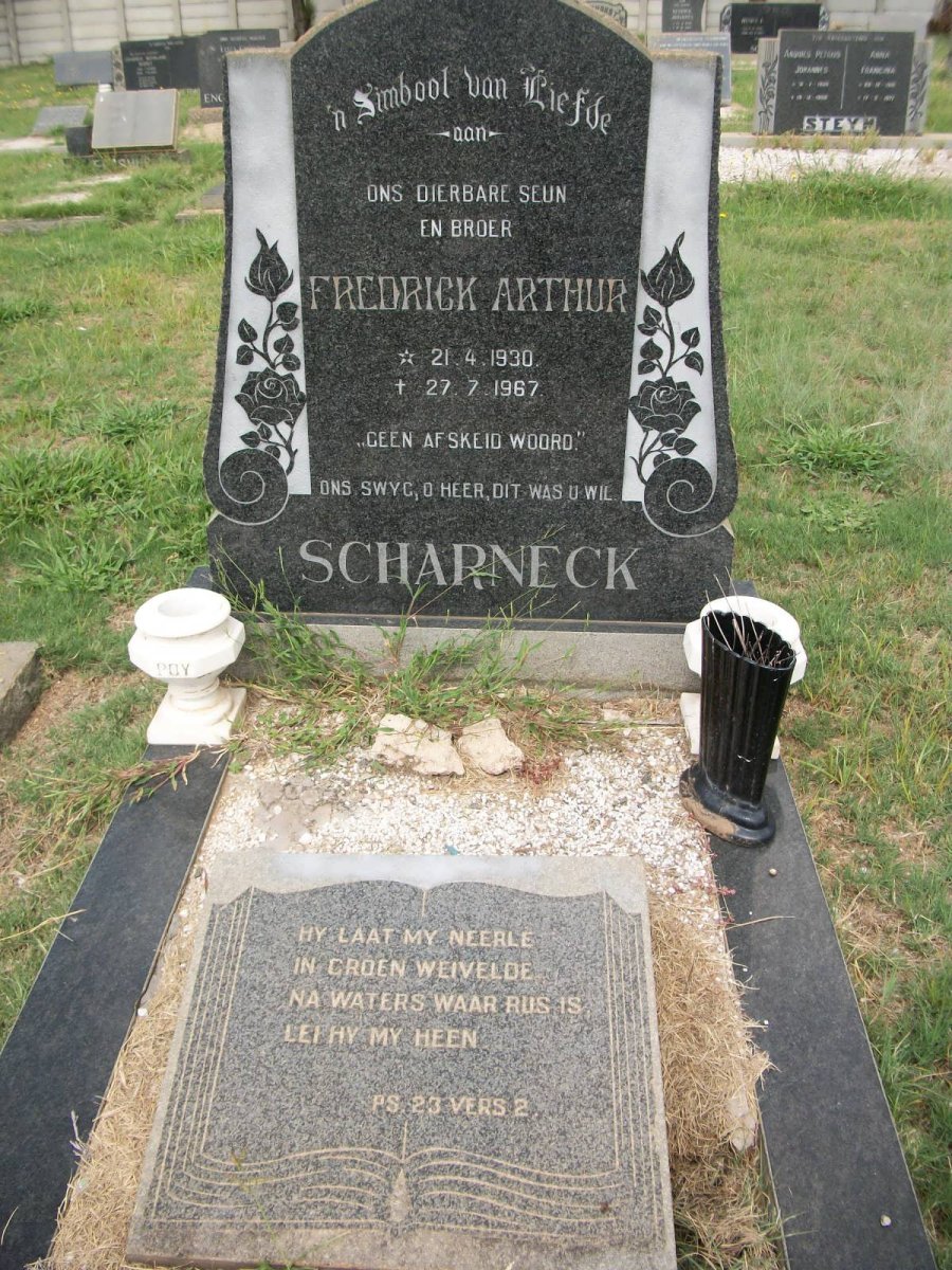 SCHARNECK Fredrick Arthur 1930-1967