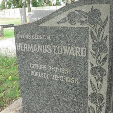 SCHOLTZ Hermanus Edward 1923-1956 &amp; Carolina Maria Cathrina 1923- :: SCHOLTZ Hermanus Edward 1951-1956