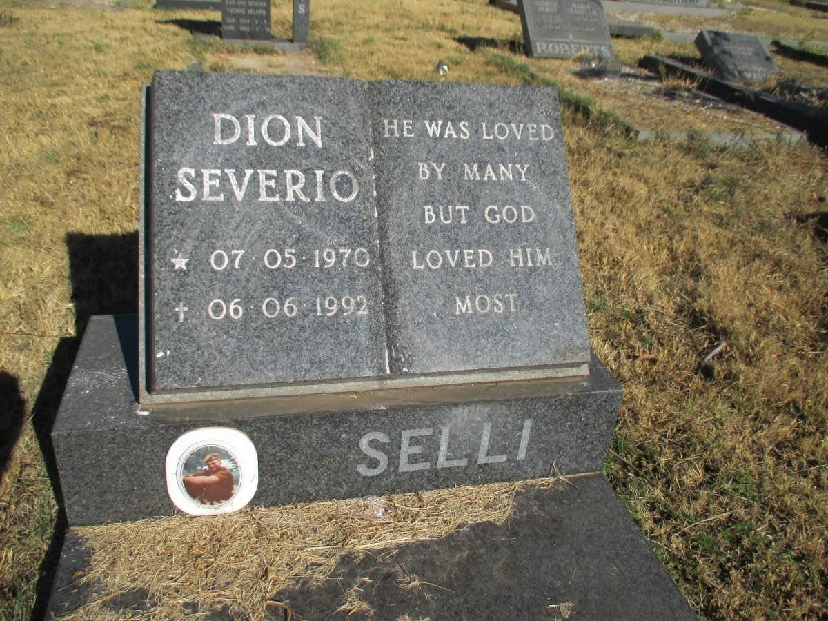 SELLI Dion Severio 1970-1992