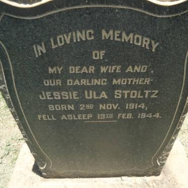 STOLTZ Jessie Ula 1914-1944