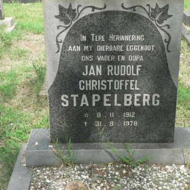 STAPELBERG Jan Rudolph Christoffel 1912-1978