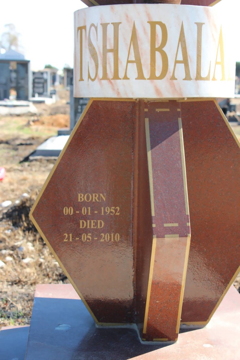 TSHABALA Mshengu Apel Michael Mbuyiseyo 1952-2010