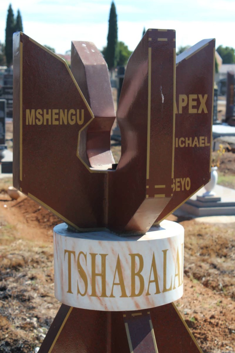 TSHABALA Mshengu Apel Michael Mbuyiseyo 1952-2010