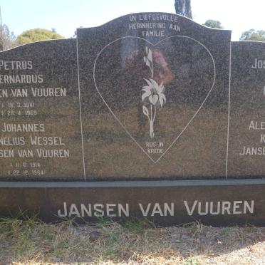 VUUREN, Jansen van :: POTGIETER