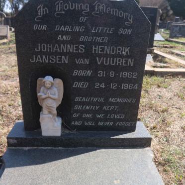 zzVUUREN Johannes Hendrik, Jansen van 1962-1964