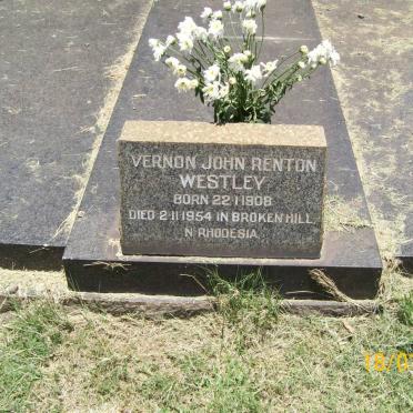 WESTLEY Vernon John Renton 1908-1954