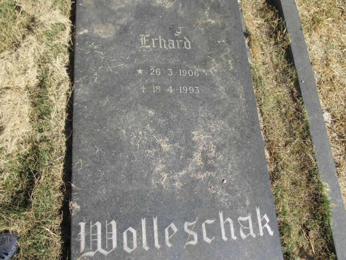 WOLLESCHAK Erhard 1906-1993 &amp; Johanna Maria NIEDERHEITMANN 1905-1986