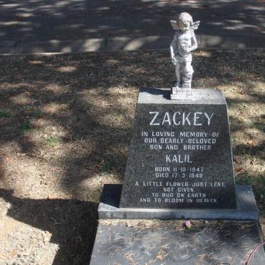 ZACKEY Kalil 1947-1948