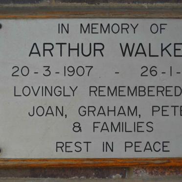 WALKER Arthur 1907-1997