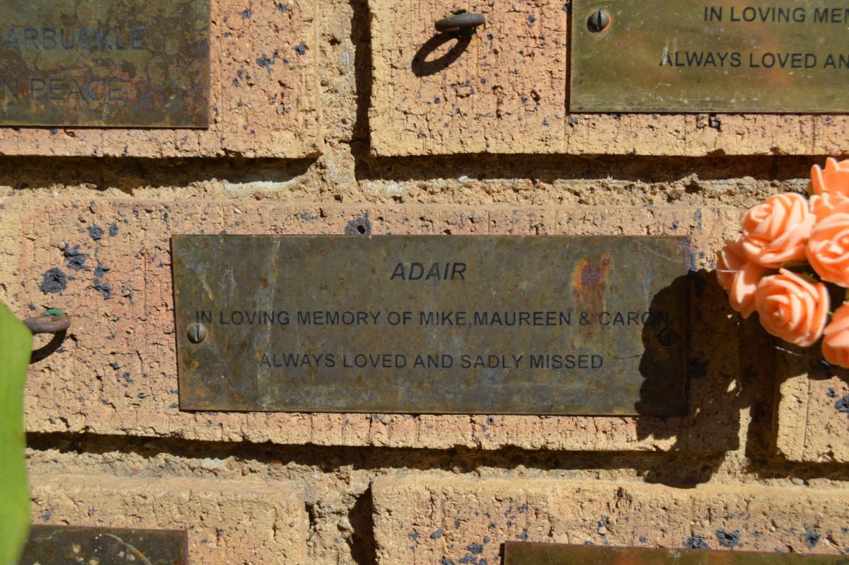 ADAIR Mike :: ADAIR Maureen :: ADAIR Carol