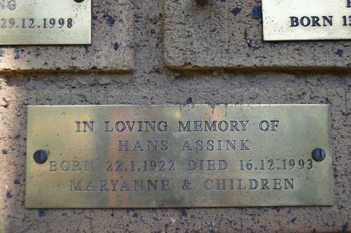 ASSINK Hans 1922-1993