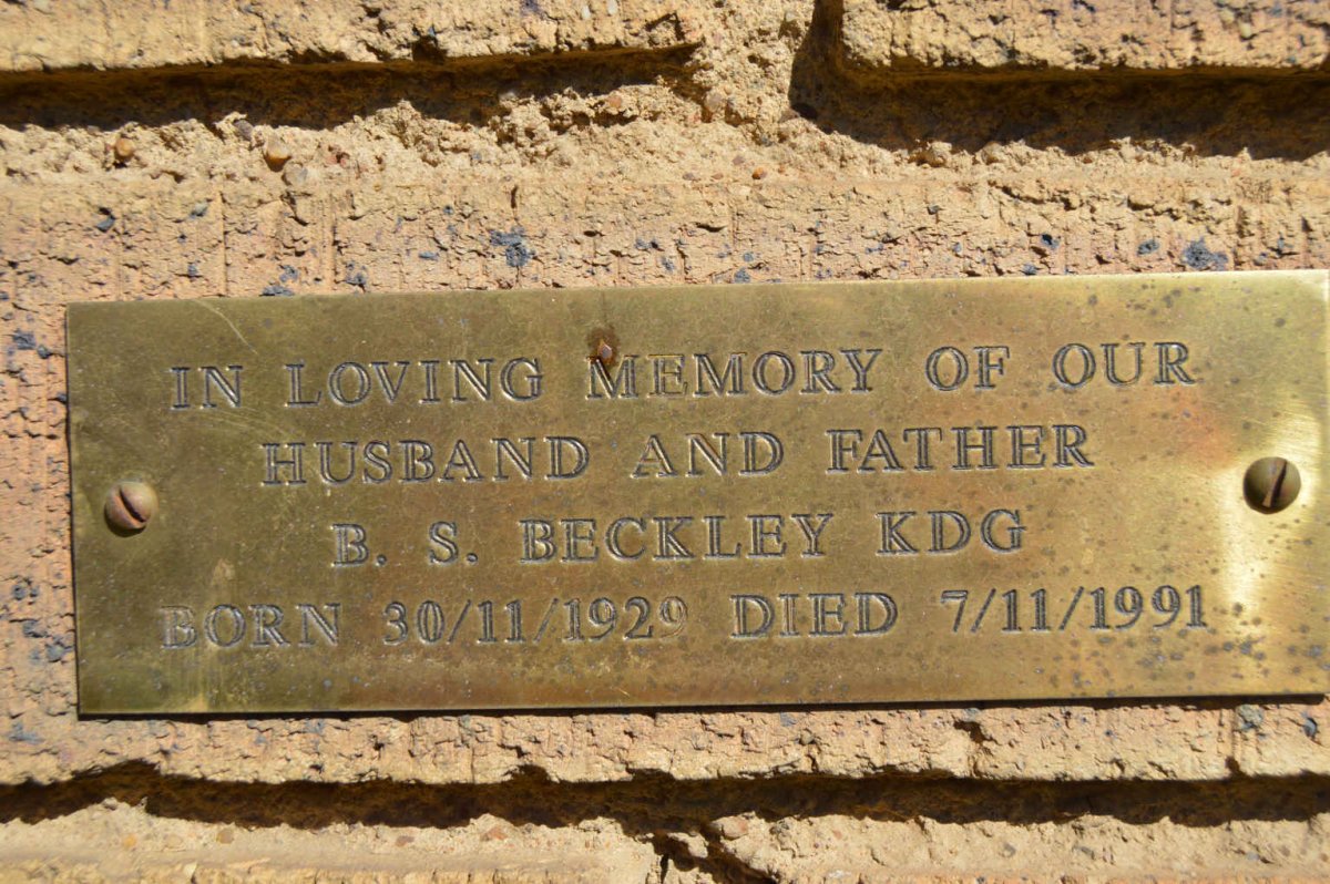 BECKLEY B.S. 1929-1991