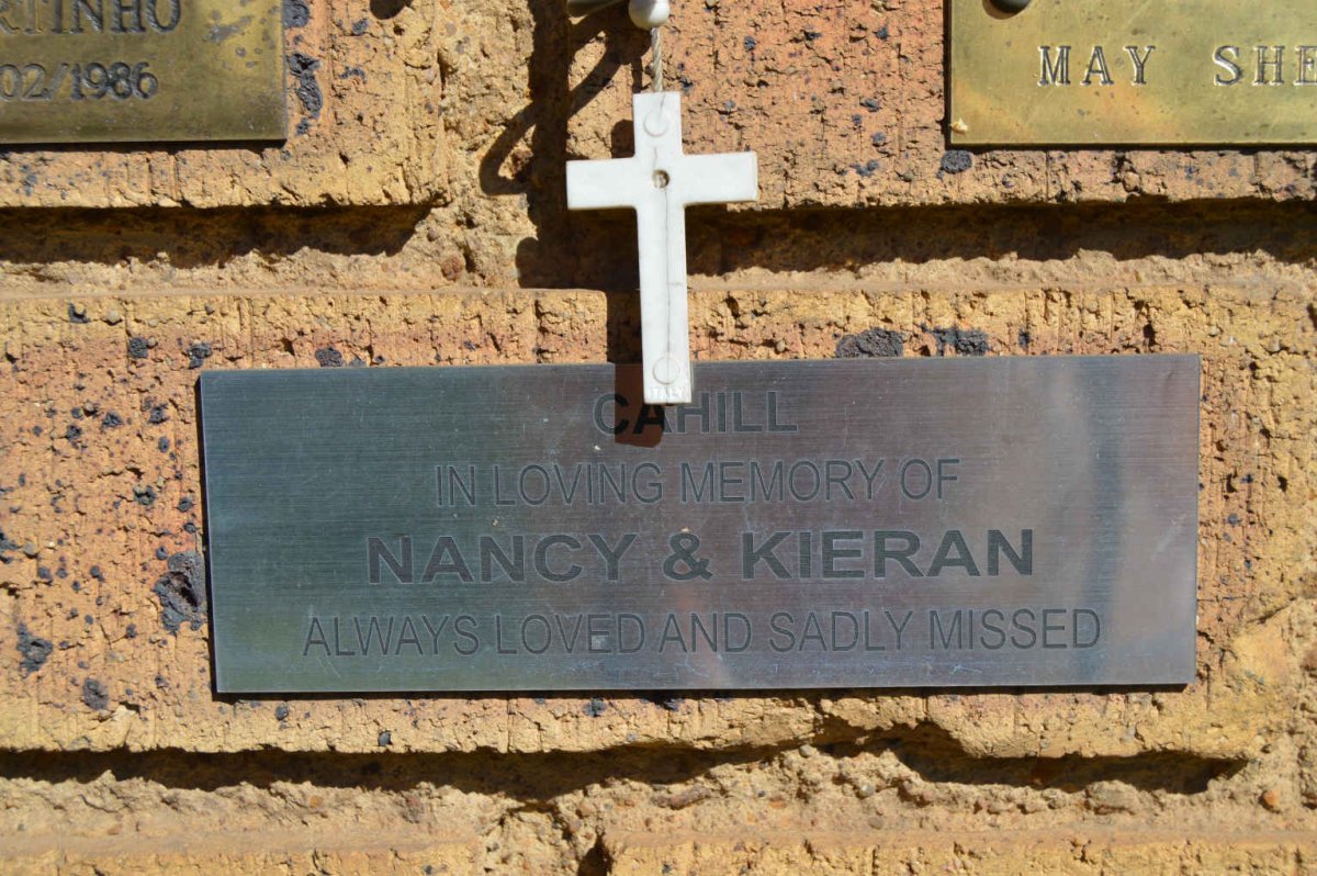 CAHILL Kieran &amp; Nancy