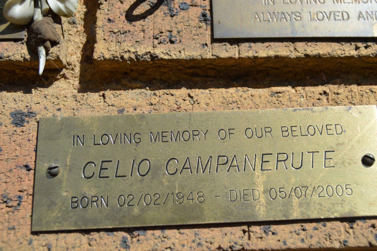 CAMPANERUTE Celio 1948-2005