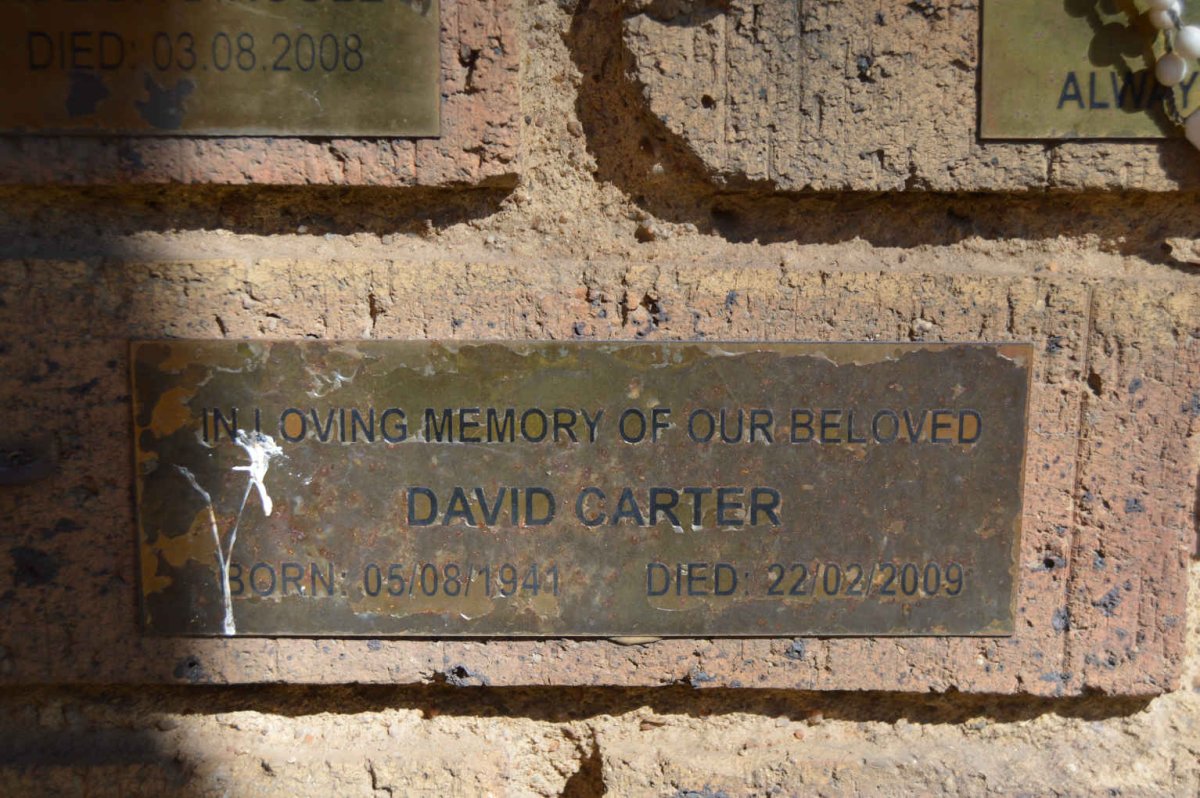 CARTER David 1944-2009