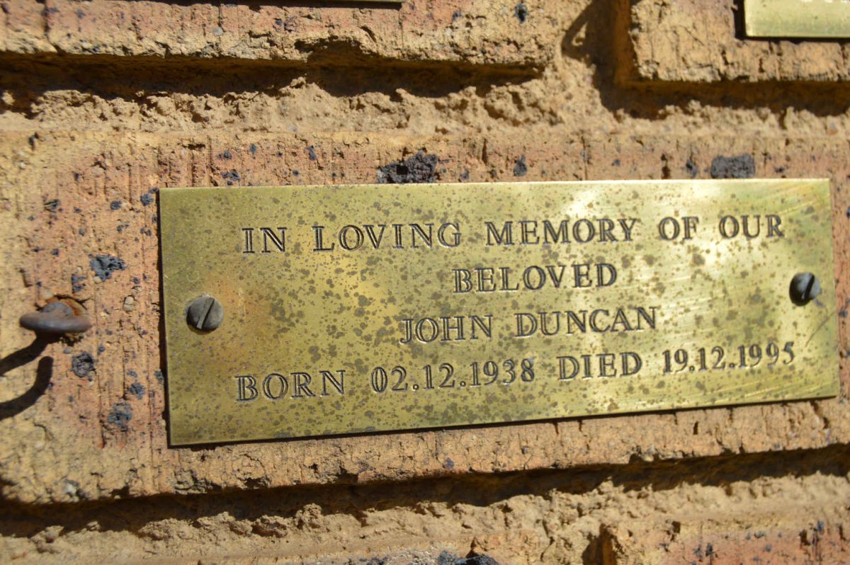 DUNCAN John 1938-1995