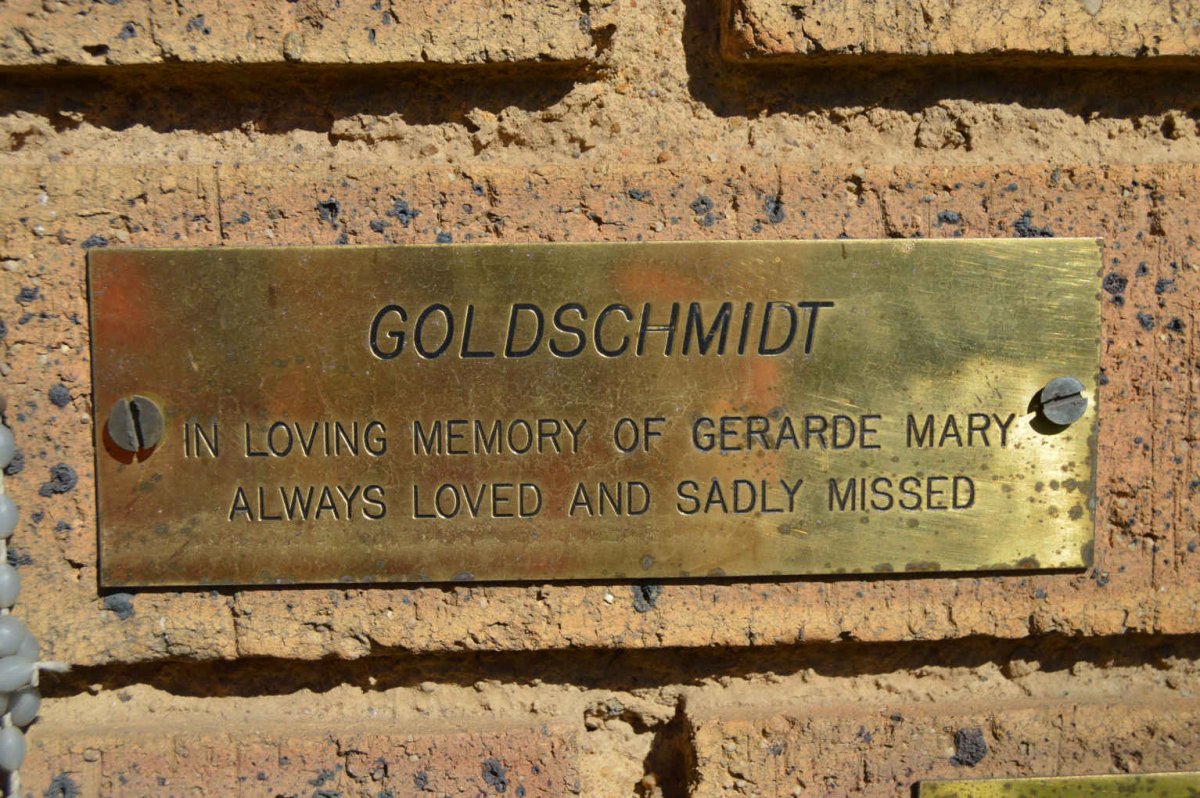 GOLDSCHMIDT Gerarde Mary