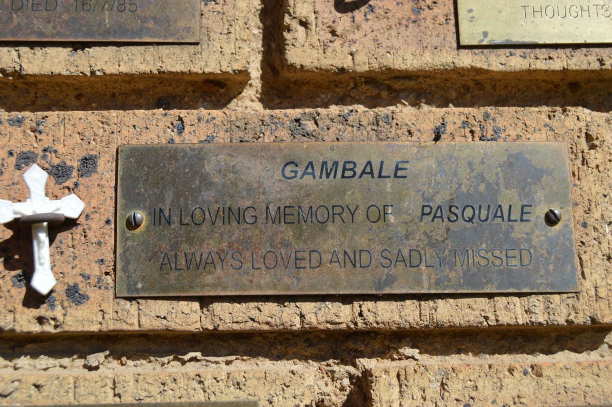 GAMBALE Pasquale