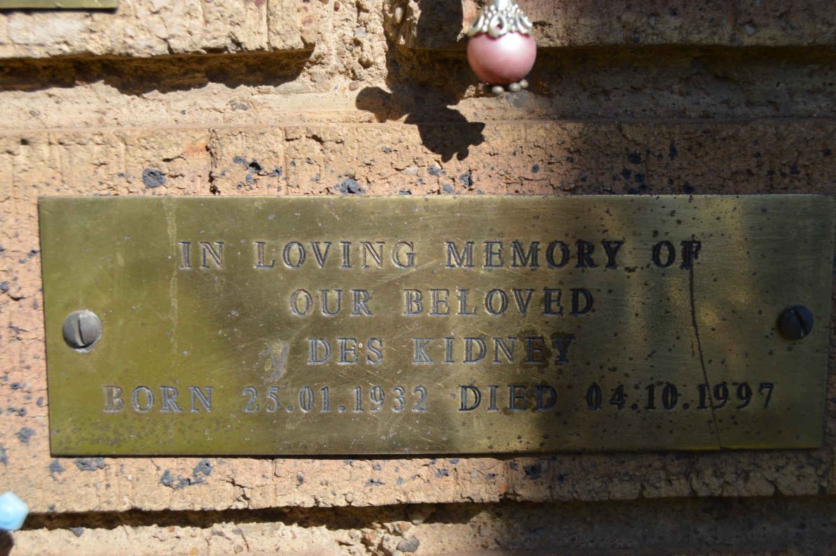 KIDNEY Des 1932-1997