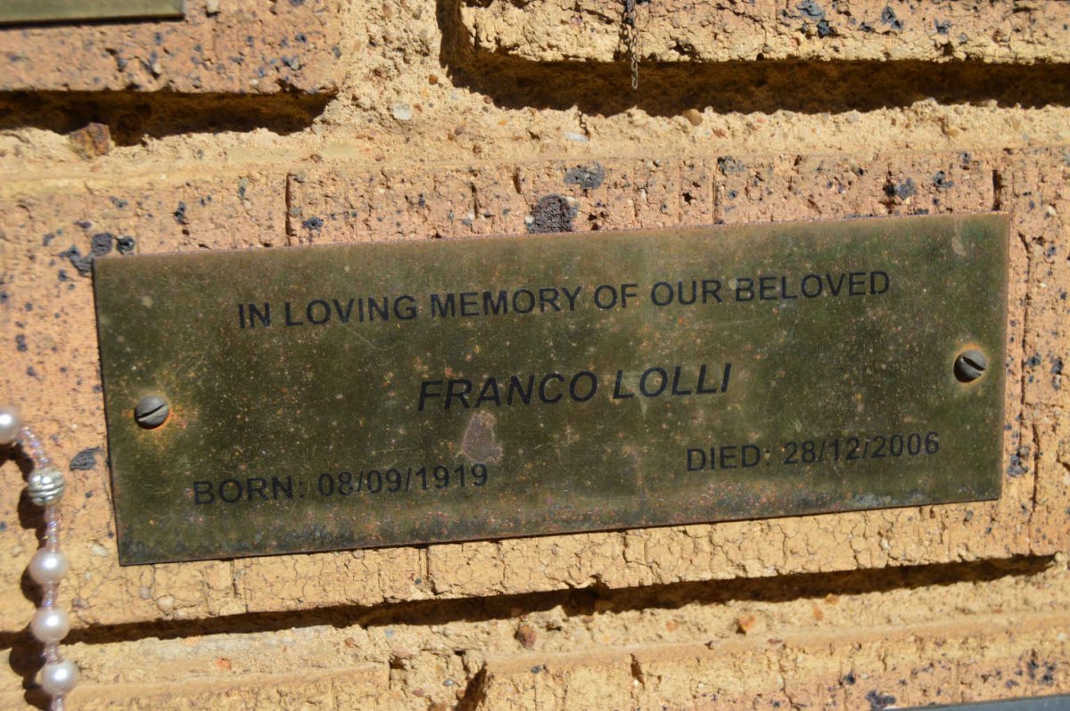 LOLLI Franco 1919-2006