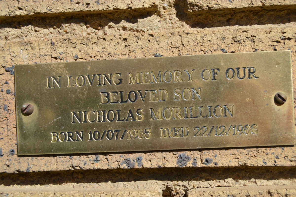 MORILLION Nicholas 1965-1988