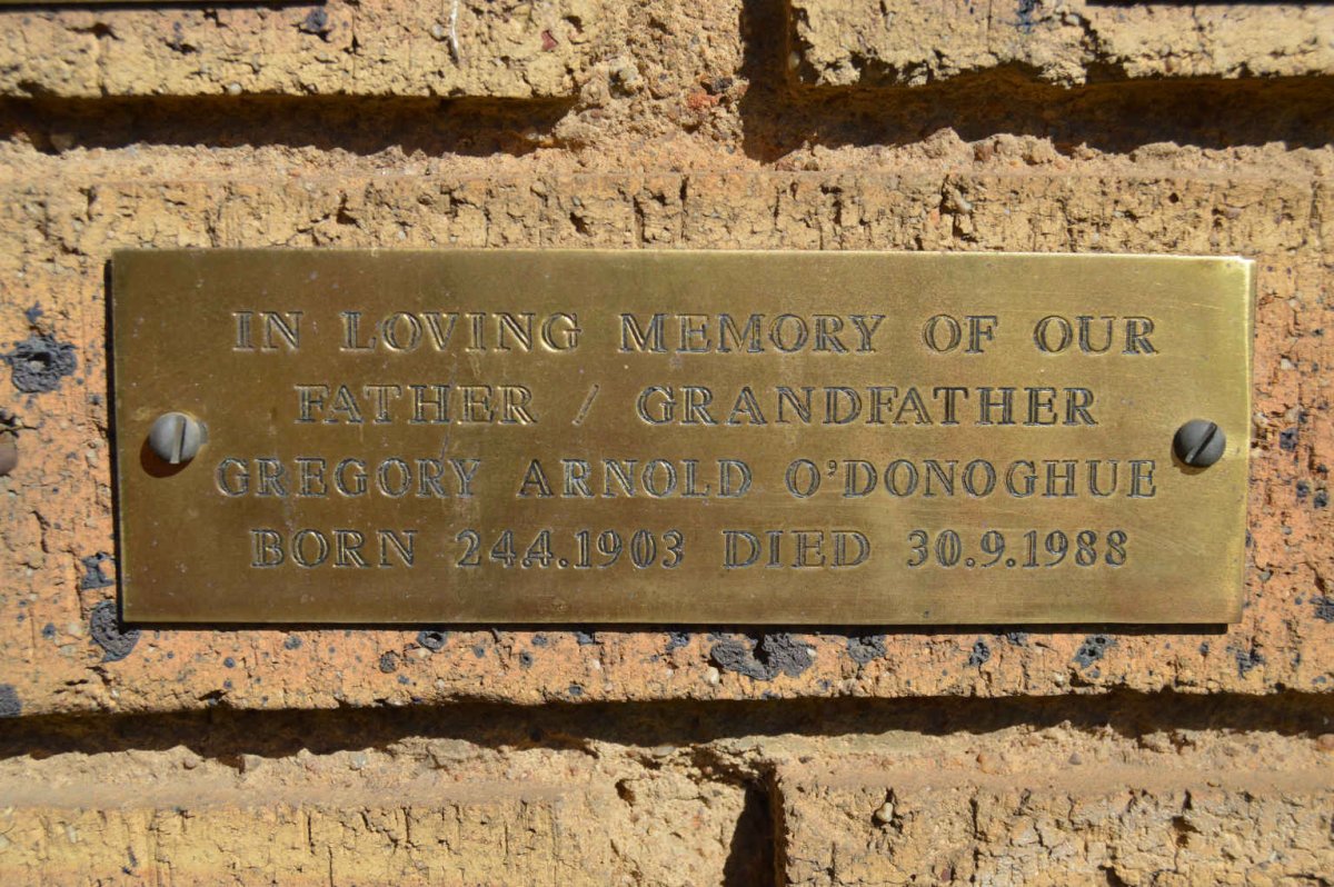 O'DONOGHUE Gregory Arnold 1903-1988