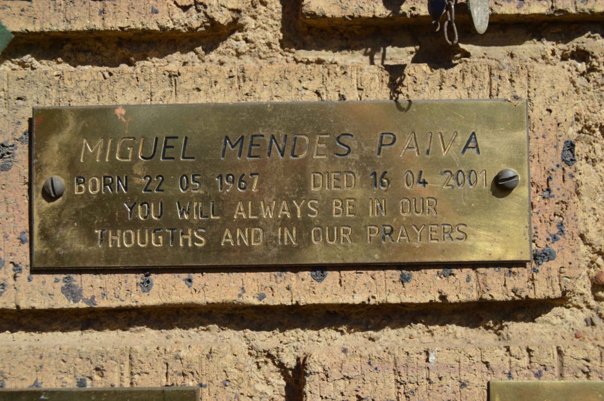 PAIVA Miguel Mendes 1967-2001