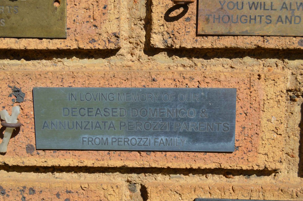 PEROZZI Dominico &amp; Annunziata