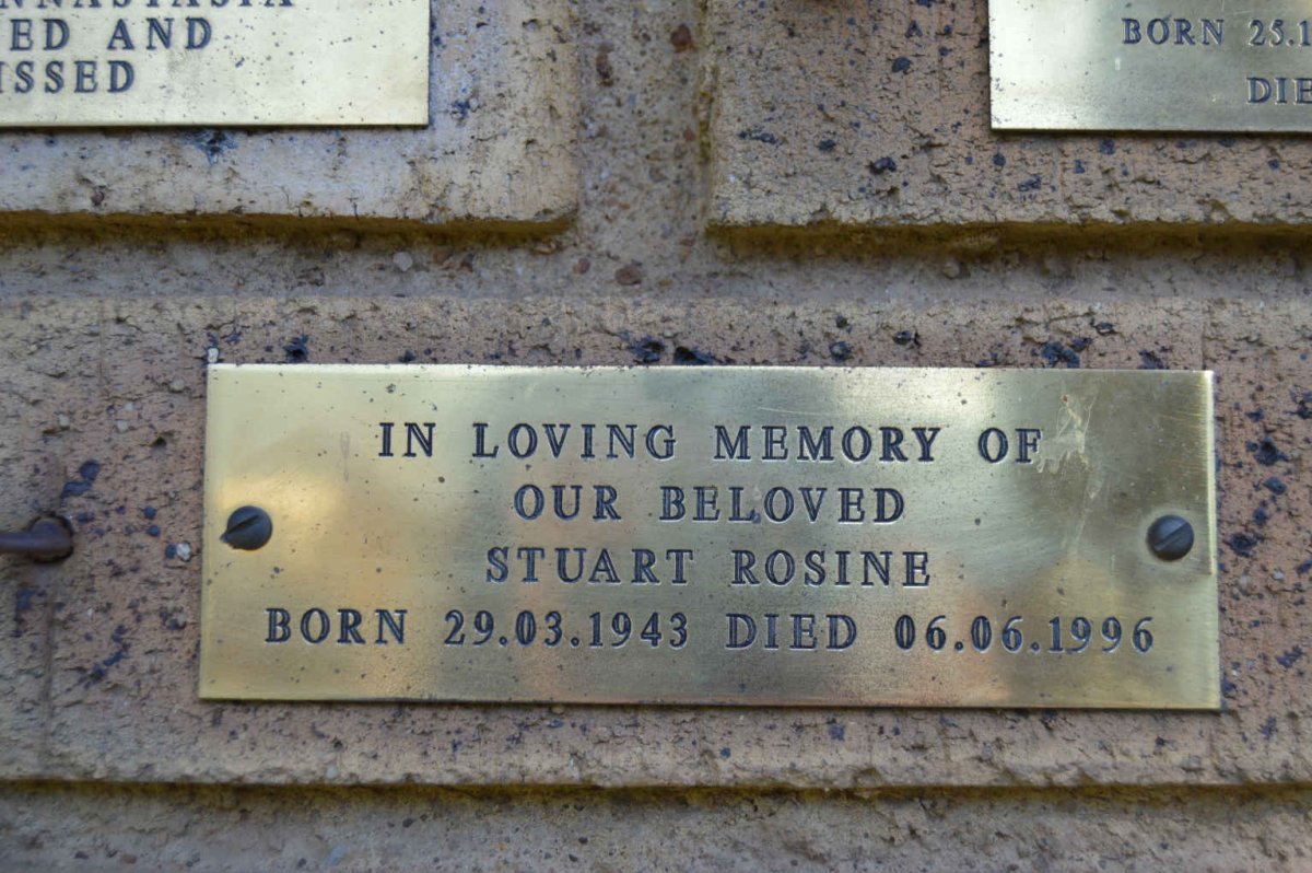 ROSINE Stuart 1943-1996