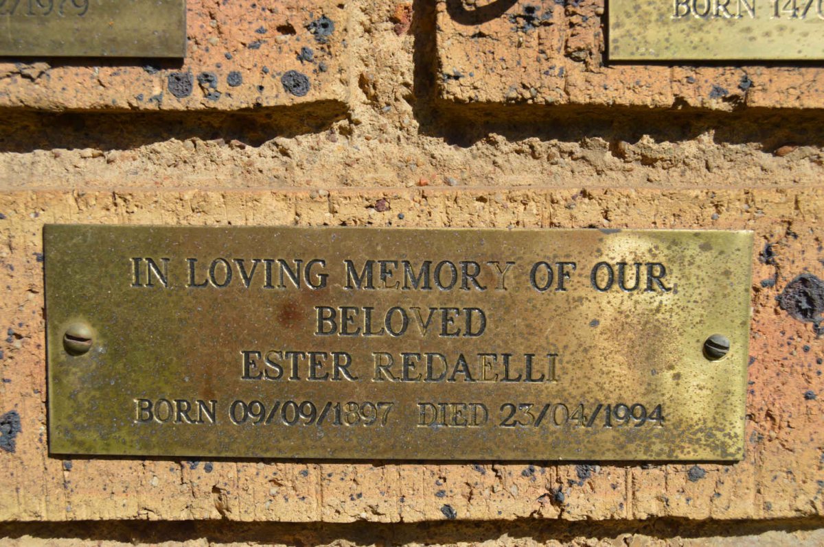 REDAELLI Ester 1897-1994