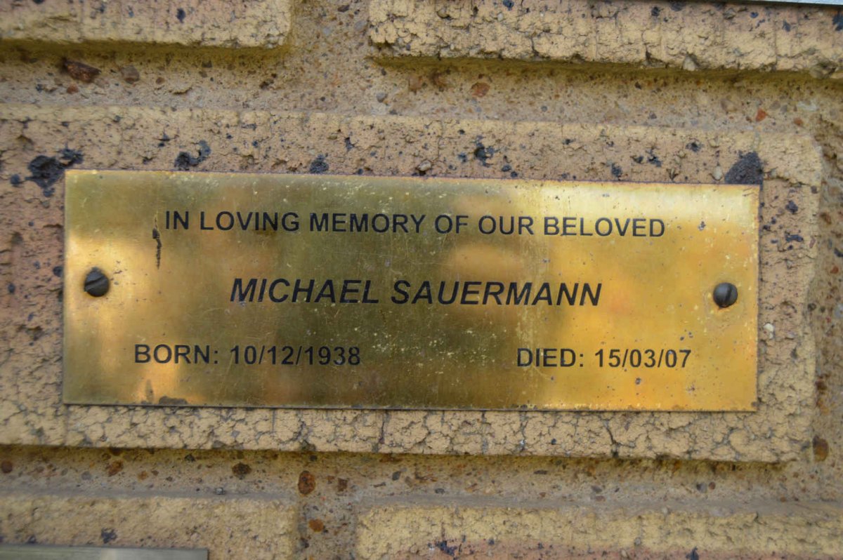 SAUERMANN Michael 1938-2007