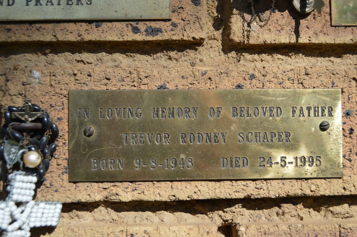 SCHAPER Trevor Rodney 1948-1995