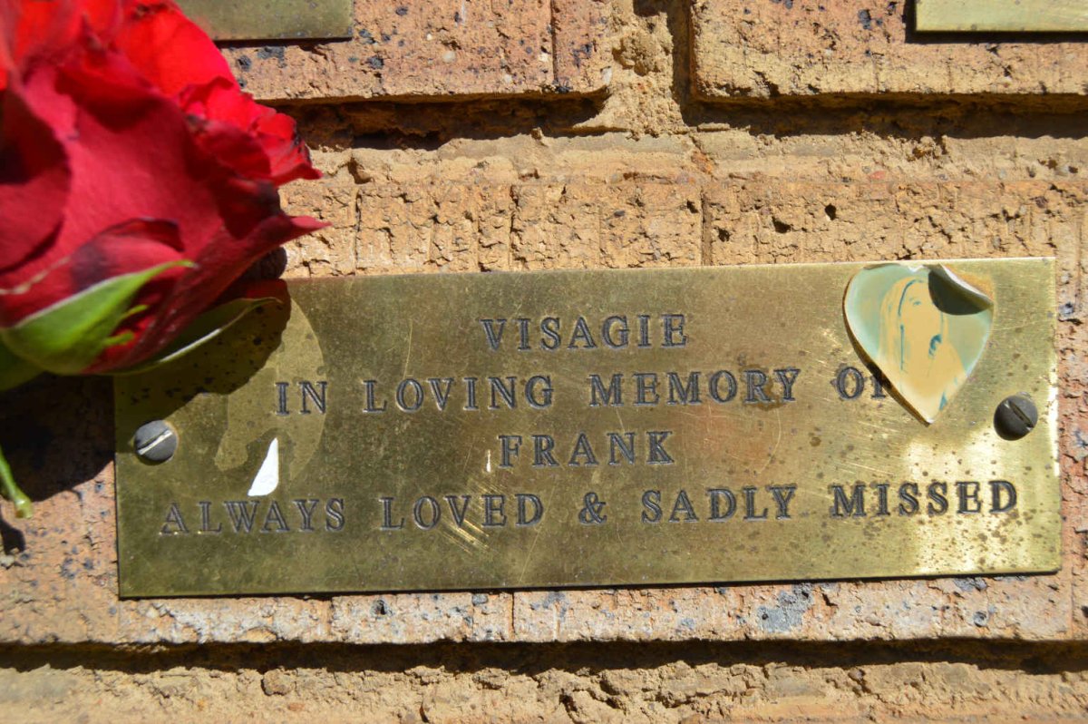 VISAGIE Frank