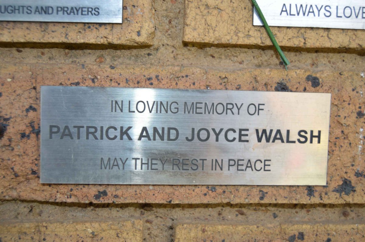 WALSH Patrick &amp; Joyce
